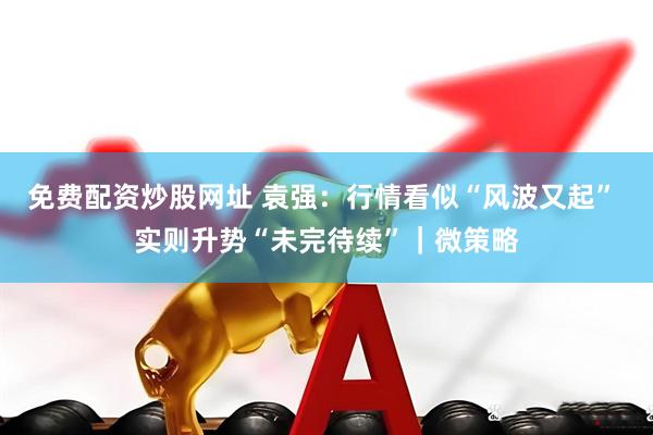 免费配资炒股网址 袁强：行情看似“风波又起” 实则升势“未完待续”｜微策略
